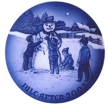 Bing & Grondahl 2003 Christmas Plate