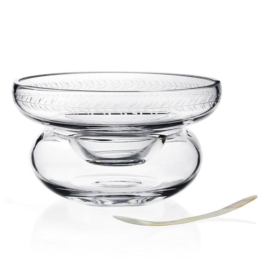 Ada Caviar/ Seafood Server With Spoon