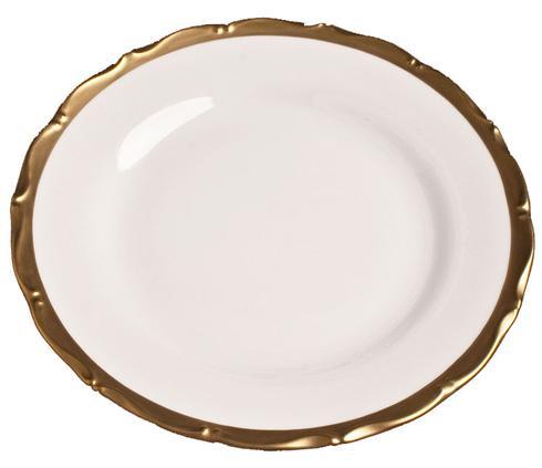 Anna's Golden Patina Dinner Plate