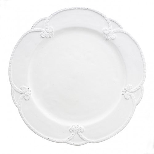 Bella Bianca Rosette Dinner Plate 70% OFF