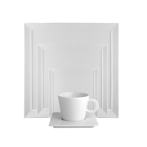 Fusion White Square Bread & Butter