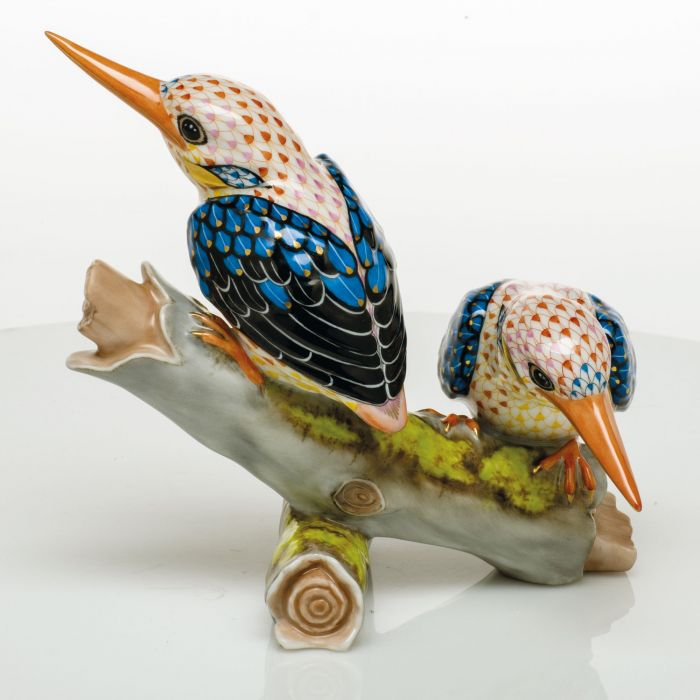 Black Backed Kingfishers LE