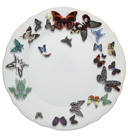 Butterfly Parade by Christian Lacroix Dinner Plate