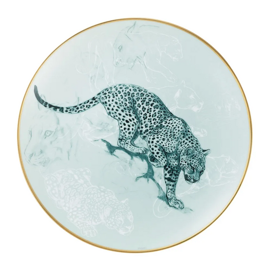 Carnets d'Equateur Panther Dessert Plate