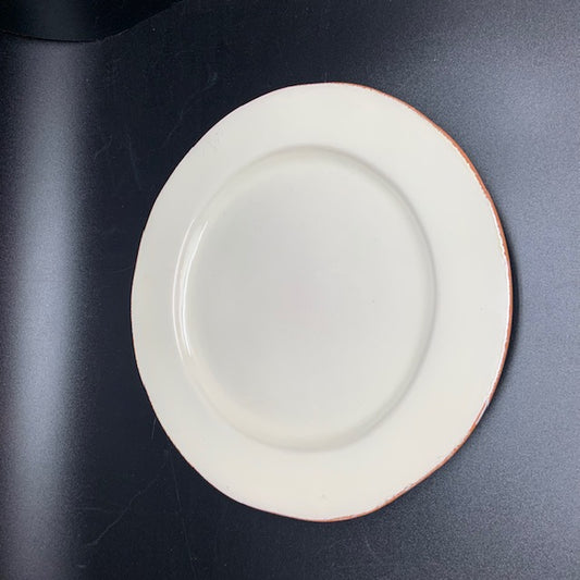 Cucina Fresca Large Dinner Plate Cream & Saffron