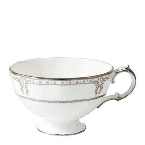 Elizabeth Platinum Tea Cup & Saucer