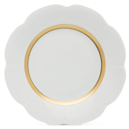 Fleur't Matte Gold Dinner Plate