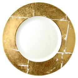 Gold Leaf Service Plate