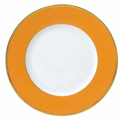 Indienne Presentation Plate Mandarine