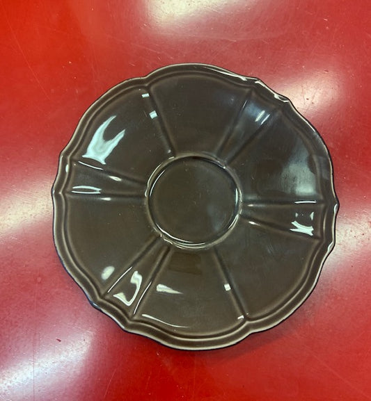 Maintenon Patine Chocolate Saucer