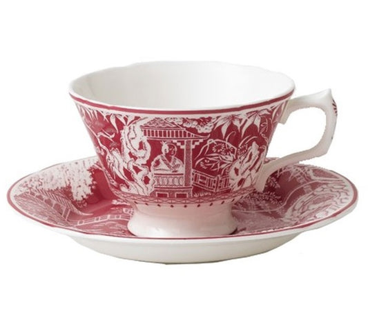 Mikdao Pink Tea Cup & Saucer