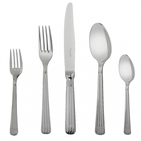 Osiris Stainless 5-Piece Steel Place Setting