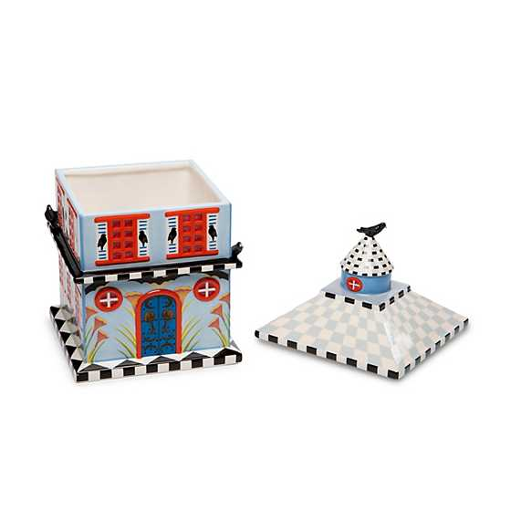 Patience Brewster Spooky House Cookie Jar - Thumbnail 3