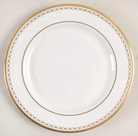 Pearl Gold Bread & Butter Plate