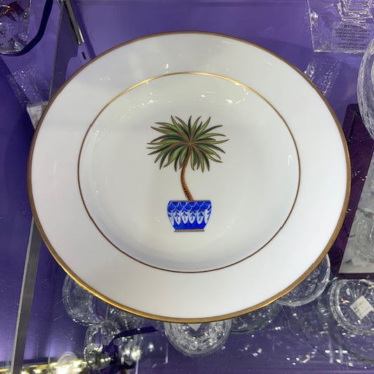 Palm Soup Plate Motif #2