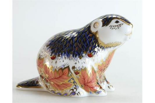 Riverbank Beaver Paperweight Limited Edition