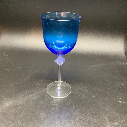 Roxane Blue Wine Glass