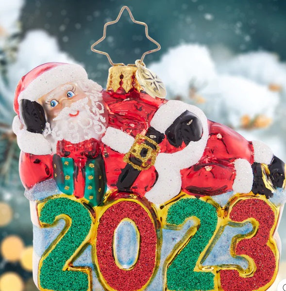 Shining Bright Santa 2023 Gem