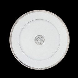 Symphonie Platinum Accent Plate with Medallion