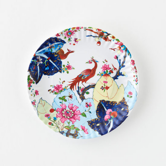 Tobacco Leaf "Paper" Plate Set of 4
